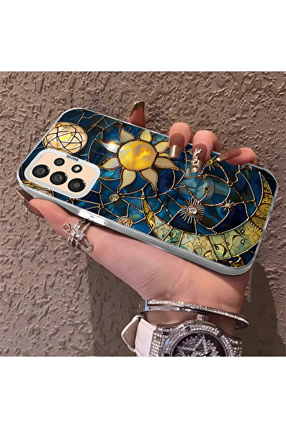 Hontinga حافظة هاتف متوافقة مع هاتف سامسونج جالاكسي A33 5G، غطاء خلفي صلب مضا...