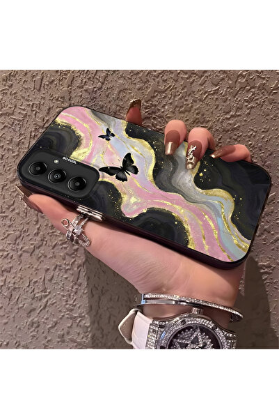 Hontinga حافظة هاتف متوافقة مع هاتف سامسونج جالاكسي A05S، حماية للكاميرا، ظهر...