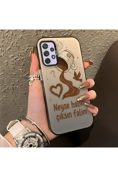 Hontinga حافظة متوافقة مع هاتف سامسونج جالاكسي A72، حافظة هاتف صلبة مضادة للس...