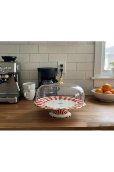 Miss Betty BELLİSİMA EMAYE KEK FANUSU 30X8CM