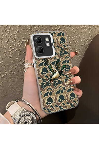 Hontinga حافظة متوافقة مع هاتف Infinix Smart 9، حافظة هاتف صلبة مضادة للسقوط،...