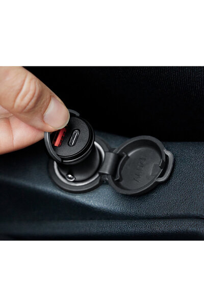 Tchibo Araç Hızlı Şarj Aleti Alüminyum Gövde +Maks.48W +USB-C 30W +USB-A 18W ...