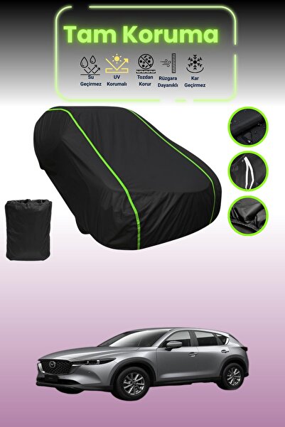 Dokaca Neo غطاء حماية للسيارة من القماش الأسود اللامع قماش مجدّل مازدا CX-5 2...