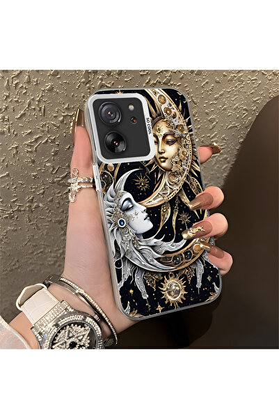 Hontinga حافظة متوافقة مع هاتف Xiaomi Mi 13T/Mi 13T Pro، حافظة صلبة مضادة للس...