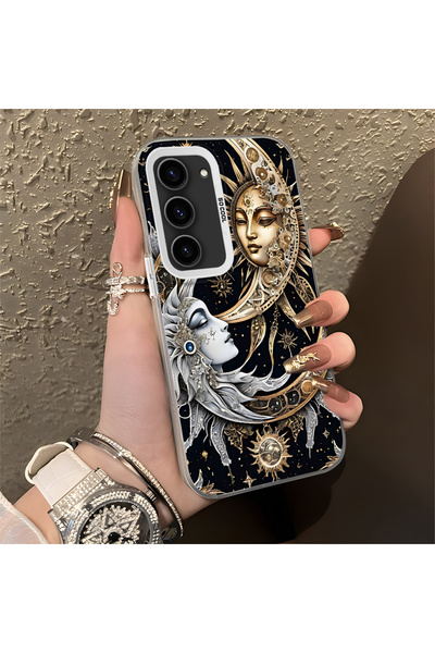 Hontinga حافظة متوافقة مع هاتف سامسونج جالاكسي S23، حافظة هاتف صلبة مضادة للس...