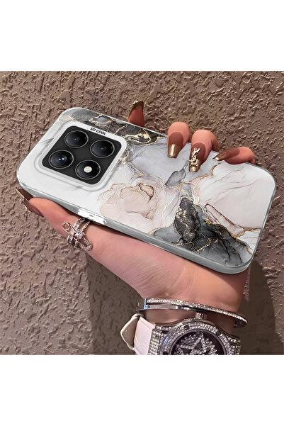 Hontinga حافظة هاتف متوافقة مع هاتف Xiaomi Redmi Note 14 Pro 4G، حماية للكامي...