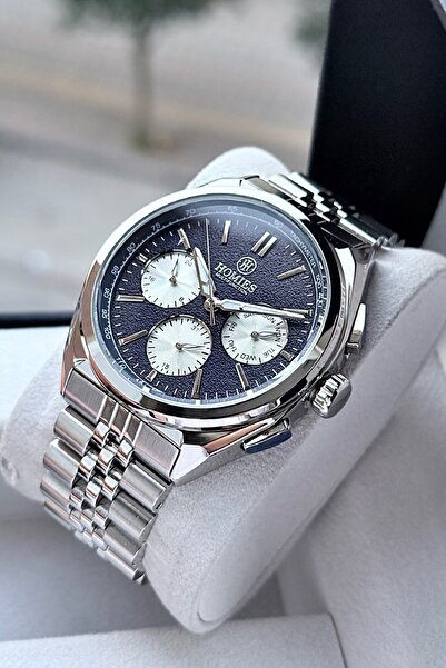 Homies Men's Multifunctional Guaranteed Wristwatch with Steel Calendar and Bracelet Gift Hmc4R2