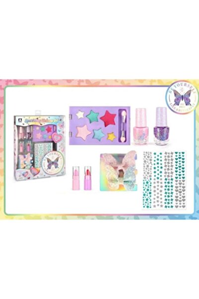 Toy Toy Toy Makeup and Manicure Set – Shiny Makeup Set for Kids