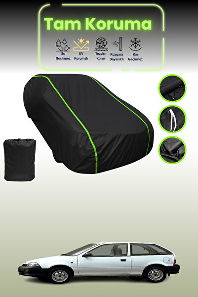 Dokaca Neo غطاء حماية للسيارة باللون الأسود النيون قماش مجدّل سوزوكي سويفت 3 ...