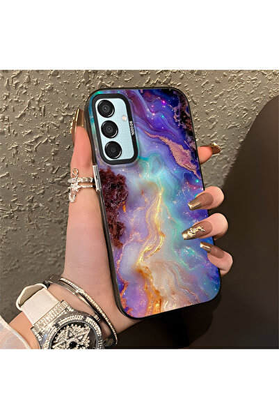 Hontinga حافظة متوافقة مع هاتف سامسونج جالاكسي M15، حافظة هاتف صلبة مضادة للس...