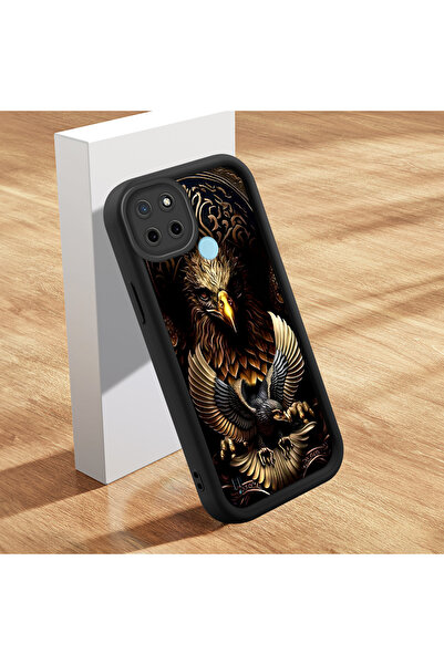 Hontinga حافظة هاتف من السيليكون الناعم المتوافقة مع هاتف Realme C21Y/C25Y، م...