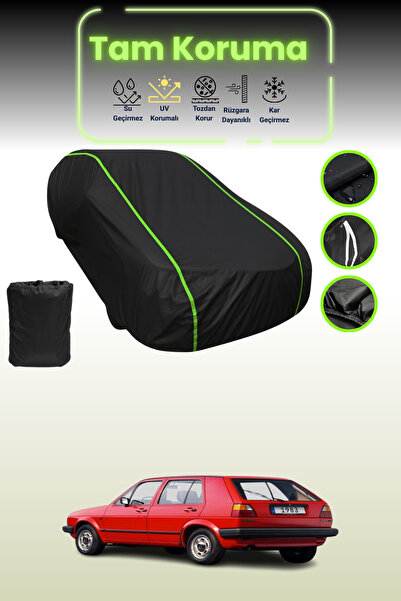 Dokaca Neo غطاء حماية للسيارة متوافق مع سيارة فولكس فاجن جولف II ذات قماش مجد...