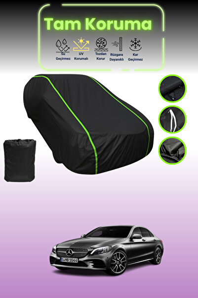 Dokaca Neo Siyah Neon Fitilli Mercedes C Serisi (C 180) Uyumlu Oto Branda Ara...