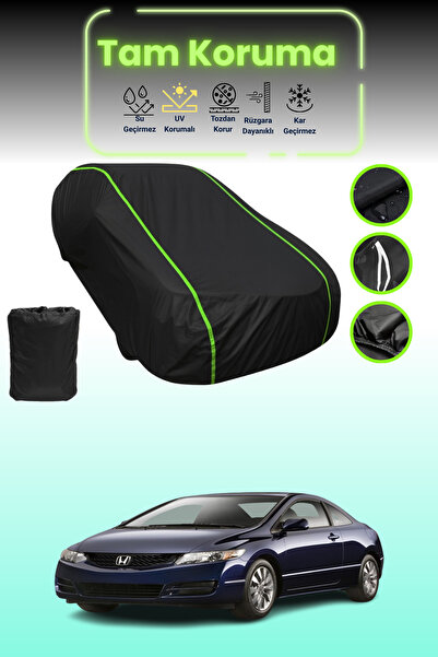 Dokaca Neo غطاء حماية للسيارة متوافق مع سيارة هوندا سيفيك كوبيه قماش مجدّل با...