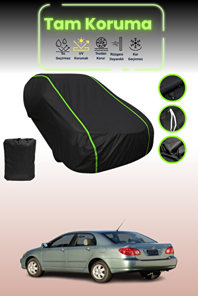 Dokaca Neo غطاء حماية من القماش للسيارة باللون الأسود النيون قماش مجدّل متواف...