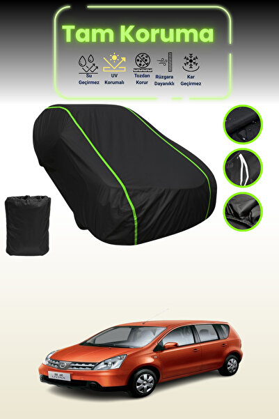 Dokaca Neo غطاء حماية من القماش للسيارة باللون الأسود النيون قماش مجدّل نيسان جراند ليفينا 2006 - 2021