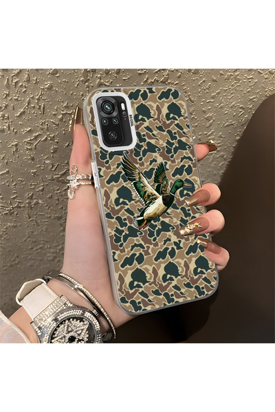 Hontinga حافظة متوافقة مع هاتف Xiaomi Redmi Note 10S، حافظة صلبة مضادة للسقوط...