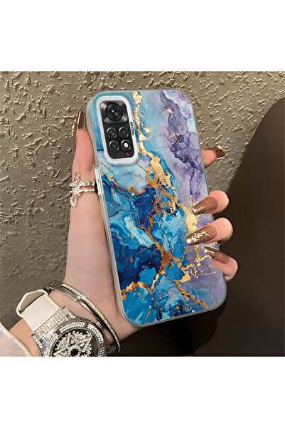 Hontinga Xiaomi Redmi Note 11 Compatible Case Hard Shell Anti Fall Phone Case...