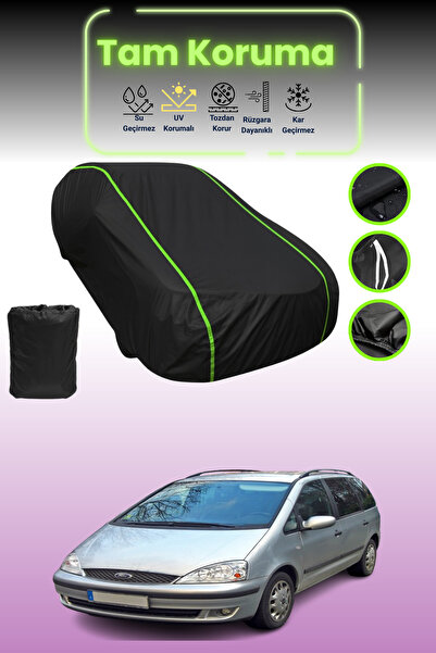 Dokaca Neo غطاء حماية للسيارة من القماش الأسود النيون قماش مجدّل فورد جالاكسي...