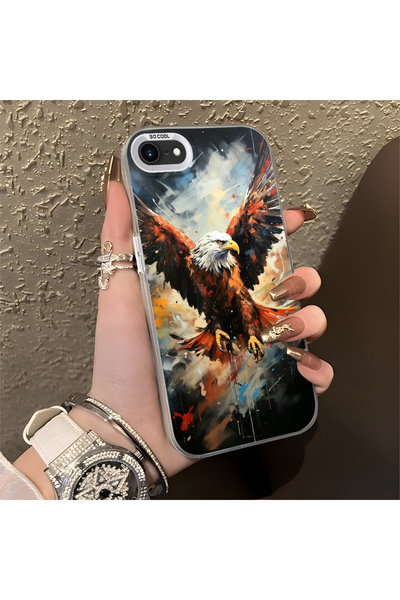 Hontinga Case Compatible with iPhone 7/8/Se 2020 2022 Hard Shell Anti Fall Ph...