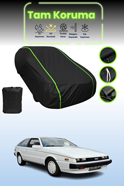 Dokaca Neo غطاء حماية للسيارة من القماش الأسود المتوافق مع سيارة ايسوزو بيزا ...