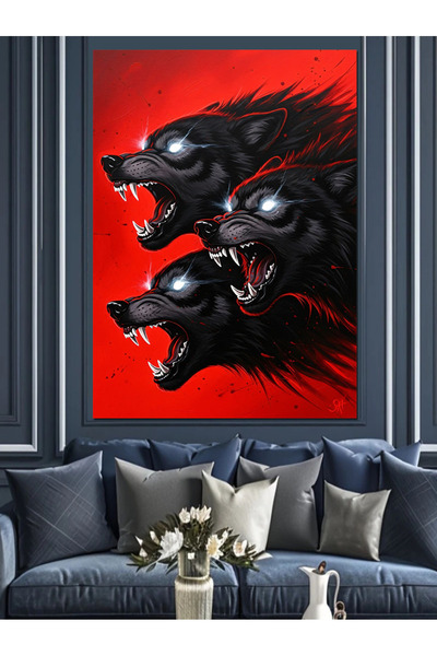 KanvasSepeti Rumbling Black Υψηλής ποιότητας ελαιογραφία Με υφή Καμβάς Καμβάς...