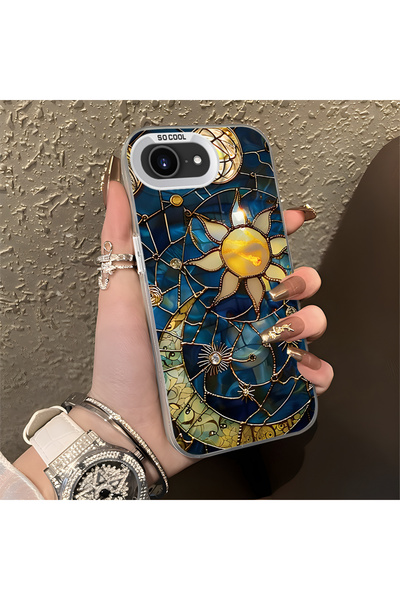 Hontinga iPhone 17e Uyumlu Silikon Kenar Sert Arka Anti Düşme Telefon Kılıfı ...