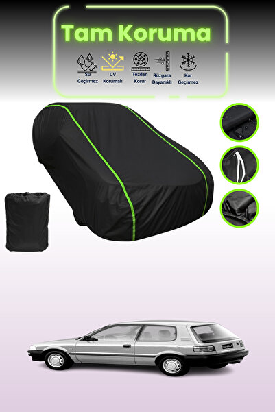 Dokaca Neo غطاء حماية للسيارة باللون الأسود النيون قماش مجدّل تويوتا كورولا 3...