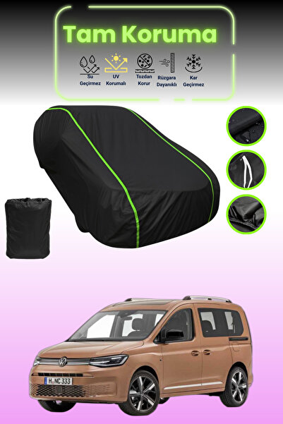 Dokaca Neo غطاء حماية للسيارة من القماش الأسود المتوافق مع سيارة فولكس فاجن ك...