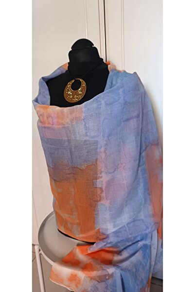 Difaf scarf . Hand made tie-dye head scarf