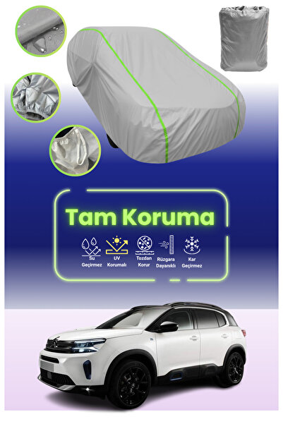 Dokaca Neo Gray Neon Corded Fabric Citroen C5 Aircross Plug-In Hybrid Concept...