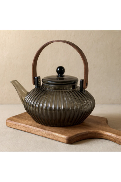 AROW Acacia Wood Holder Plant Tea Infuser 850 ml