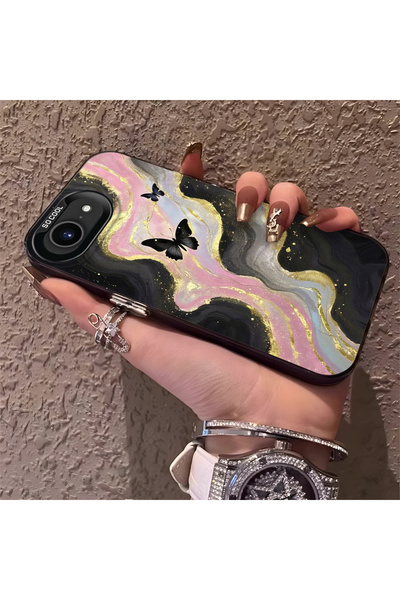 Hontinga حافظة هاتف متوافقة مع آيفون 16e مع حماية للكاميرا وظهر صلب مضاد للسق...