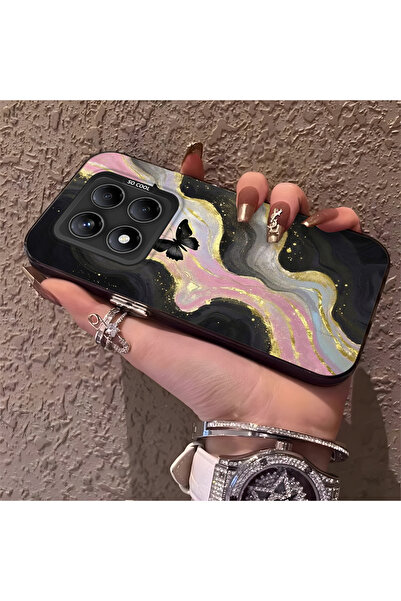 Hontinga حافظة هاتف متوافقة مع هاتف Xiaomi Redmi Note 14 Pro 4G، حماية للكامي...