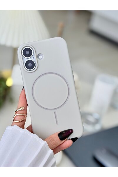 Go Aksesuar Iphone 16 Uyumlu MAGSAFE Özellikli Parmak İzi Bırakmaz Darbe Önle...