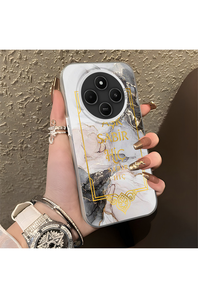 Hontinga حافظة متوافقة مع هاتف Xiaomi Redmi 14C، حافظة صلبة مضادة للسقوط، حاف...