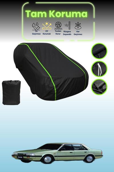 Dokaca Neo غطاء حماية للسيارة من القماش الأسود اللامع قماش مجدّل مازدا 626 2 ...