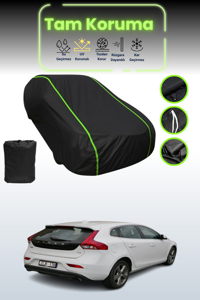 Dokaca Neo غطاء حماية للسيارة متوافق مع سيارة فولفو V40 كروس كانتري قماش مجدّ...