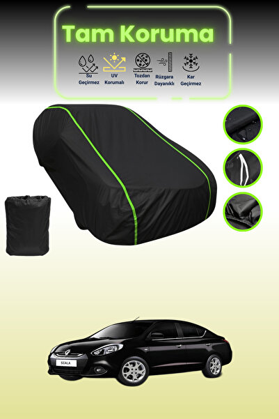 Dokaca Neo غطاء حماية للسيارة من القماش الأسود النيون قماش مجدّل متوافق مع سي...