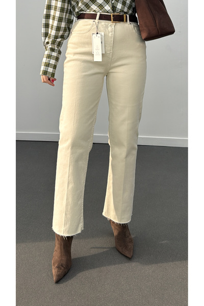 Narferita Berlin Slim Kesik Paça Jeans