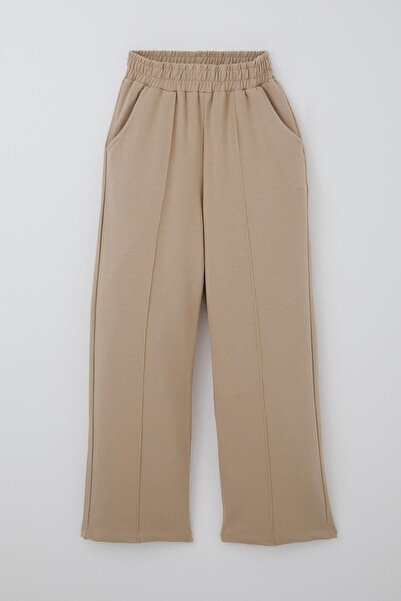 Breeze Φούτερ για κορίτσια Basic Çima με ραμμένες τσέπες 8-14 ετών, μπεζ