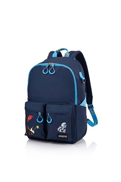 American Tourister SMURFS BACKPACK INDIGO/BLUE