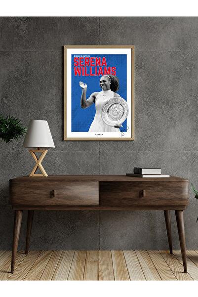 Pixaflair - Serena Williams - Tenis - Çerçevesiz Poster