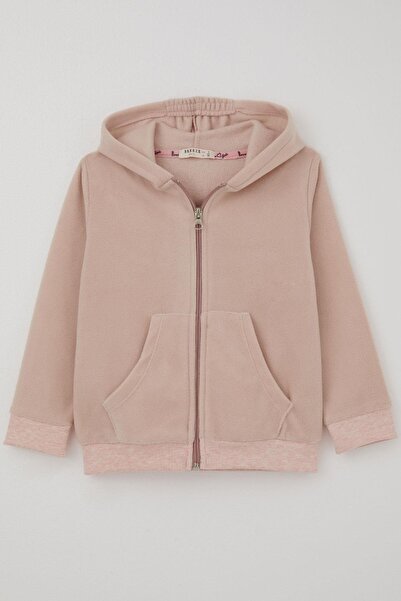 Breeze كارديجان للفتيات الصغيرات بغطاء رأس سحابات، من عمر 9 أشهر إلى 3 سنوات، بودرة