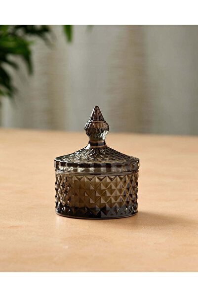 REDTAG شمعة معطرة مرصعة بالألماس في مرطبان زجاجي بغطاء