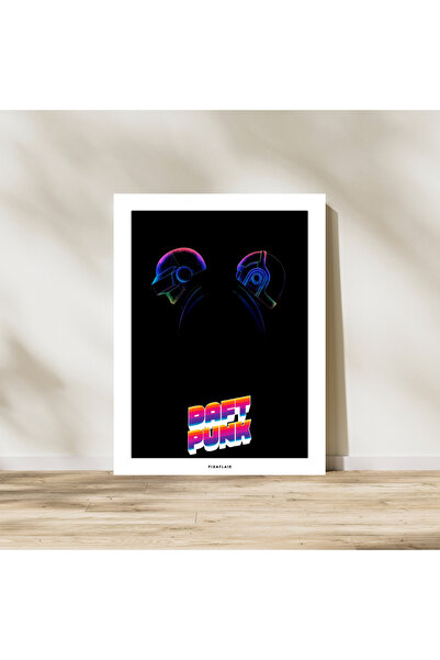 Pixaflair - Daft Punk - Mistery - Çerçevesiz Poster