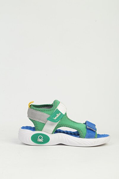 Benetton Yeşil Çocuk Sandalet BN-1406