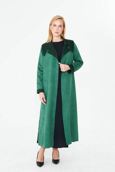 Lüks Terzi Süet Scuba Kap