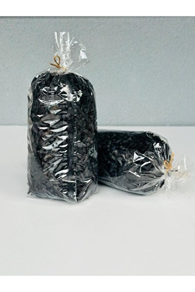 Orbak Kağıt Antrasit / Mat Siyah Z Zigzag Kırpık Kağıt 100 gr Hediye Kutu Dol...