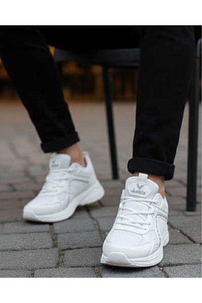 Vaxis Men's Faylon Sole Comfortable Sports Shoes - White